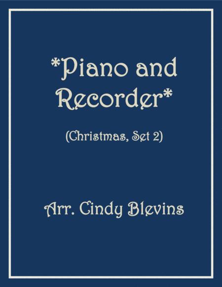 Piano And Recorder Christmas Set 2 Sheet Music