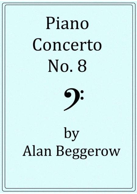 Piano Concerto No 8 Score Only Sheet Music