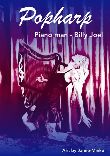 Free Sheet Music Piano Man Harp Solo Easy Version