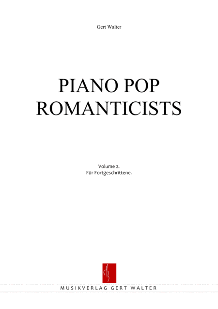 Piano Pop Romanticists Volume 2 Sheet Music