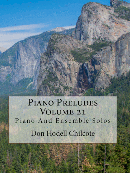 Free Sheet Music Piano Preludes Volume 21