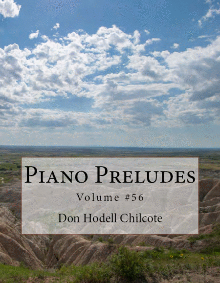 Free Sheet Music Piano Preludes Volume 56