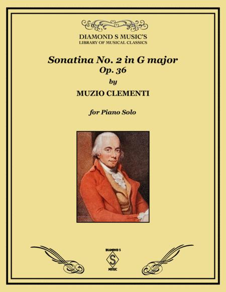Free Sheet Music Piano Sonatina No 2 In G Major Op 36 Clementi Piano Solo