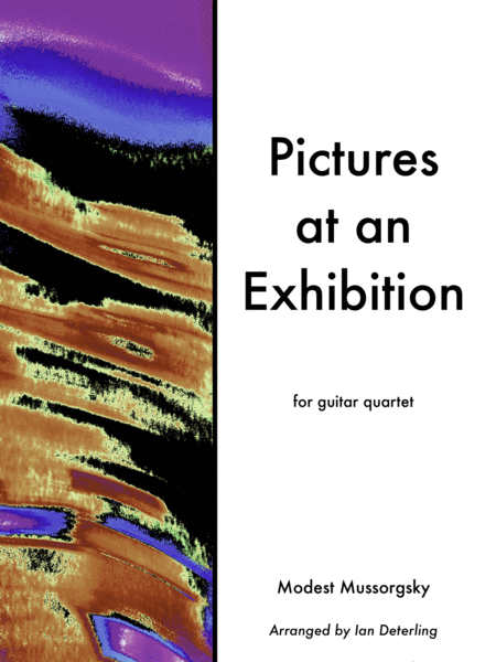 Free Sheet Music Pictures At An Exhibition Guitar Quartet