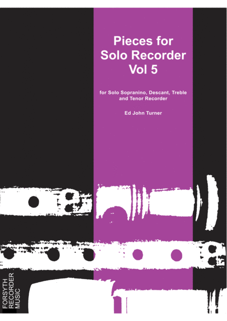 Pieces For Solo Recorder Vol 5 Sheet Music