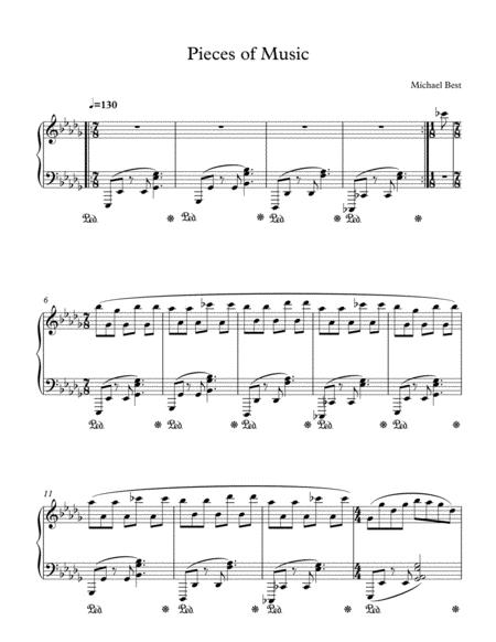 Pieces Of Music Sheet Music