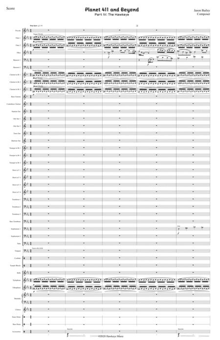 Planet 411 And Beyond Sheet Music