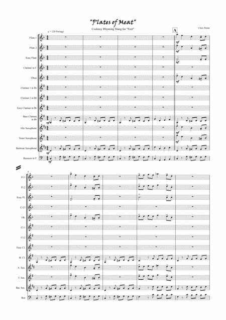 Plates Of Meat Cockney Rhyming Slang For Feet Sheet Music