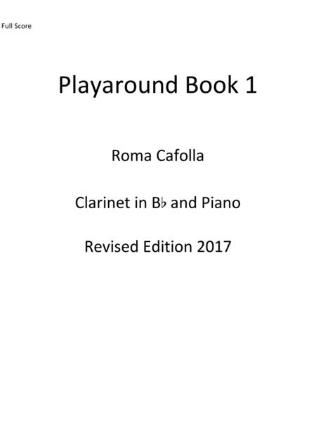 Playaround 1 Clarinet Revised Edition 2017 Sheet Music