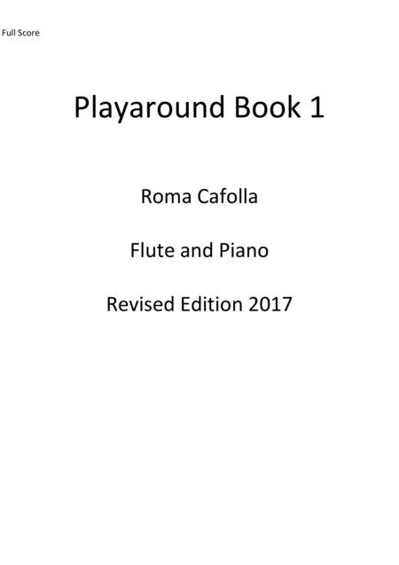 Free Sheet Music Playaround Book 1 For Flute Revised Edition 2017