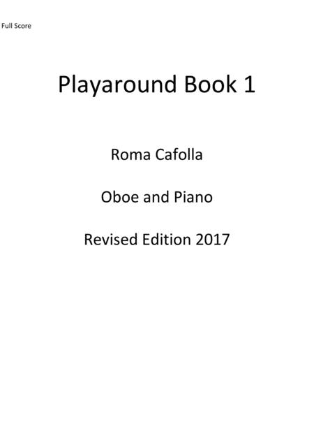 Free Sheet Music Playaround Book 1 For Oboe Revised Edition 2017
