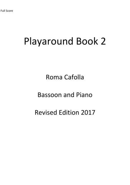 Playaround Book 2 For Bassoon Revised Edition 2017 Sheet Music