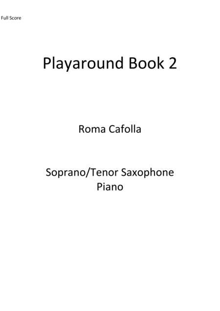 Playaround Book 2 For Bb Saxophone Sheet Music