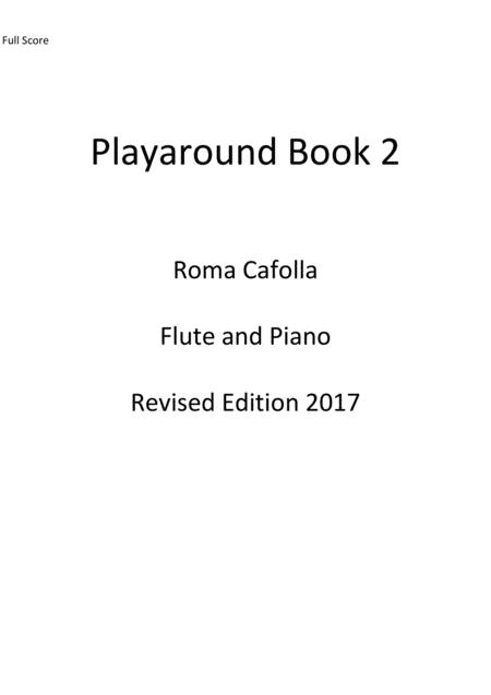 Free Sheet Music Playaround Book 2 For Flute Revised Edition 2017