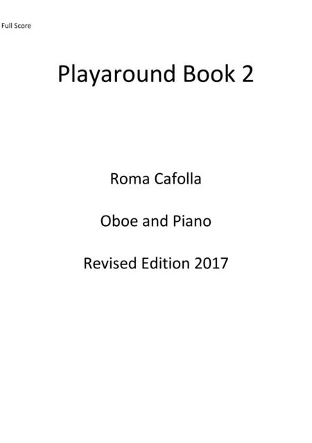 Free Sheet Music Playaround Book 2 For Oboe Revised Edition 2017