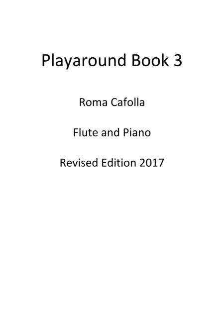 Playaround Book 3 For Flute Revised Edition 2017 Sheet Music