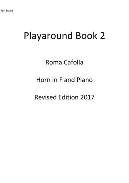 Free Sheet Music Playaround For Horn In F Book 2 Revised Edition 2017