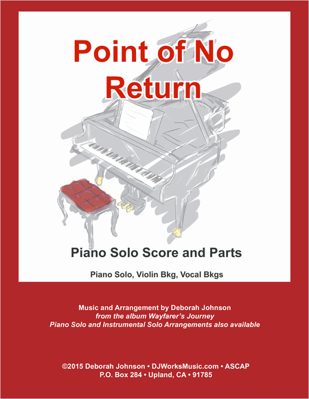 Point Of No Return Piano Solo Score Sheet Music