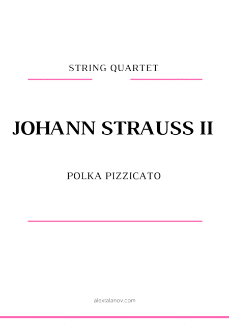 Polka Pizzicato Sheet Music