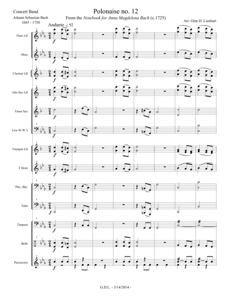 Free Sheet Music Polonaise No 12 And No 14