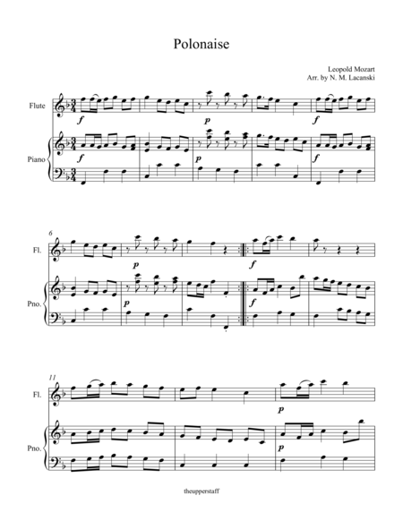 Polonaise Sheet Music