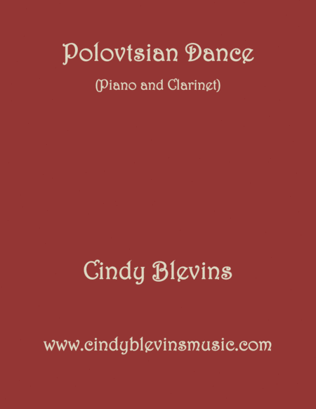 Polovtsian Dance Arranged For Piano And Bb Clarinet Sheet Music