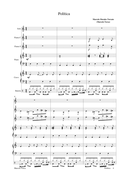 Free Sheet Music Poltica