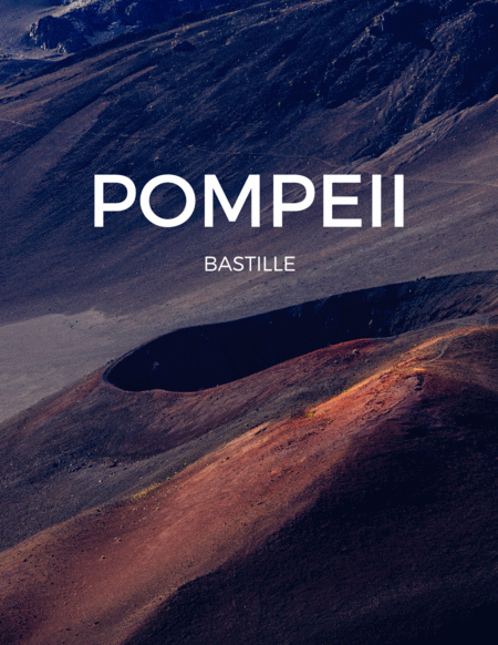 Pompeii By Bastille For Alto Saxophone Piano Sheet Music