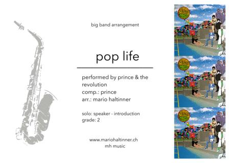 Free Sheet Music Pop Life Prince Jazz Ensemble Score Parts