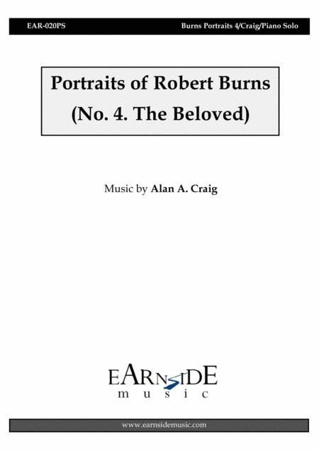 Portraits Of Robert Burns No 4 The Beloved Sheet Music