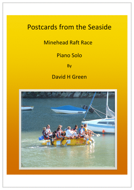 Postcards From The Seaside Minehead Raft Race Sheet Music