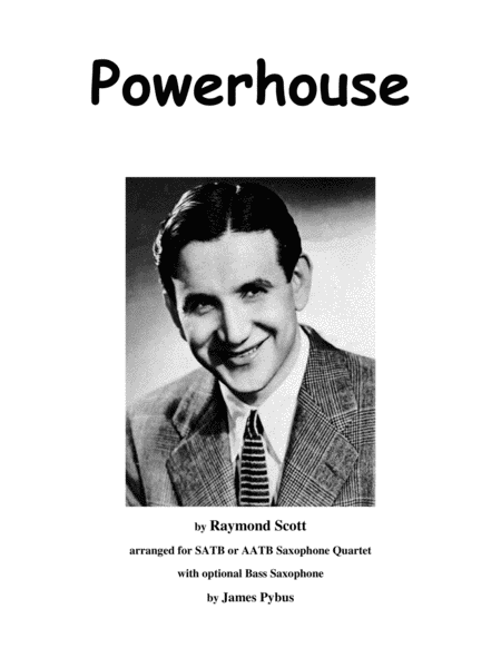 Powerhouse By Raymond Scott Sheet Music