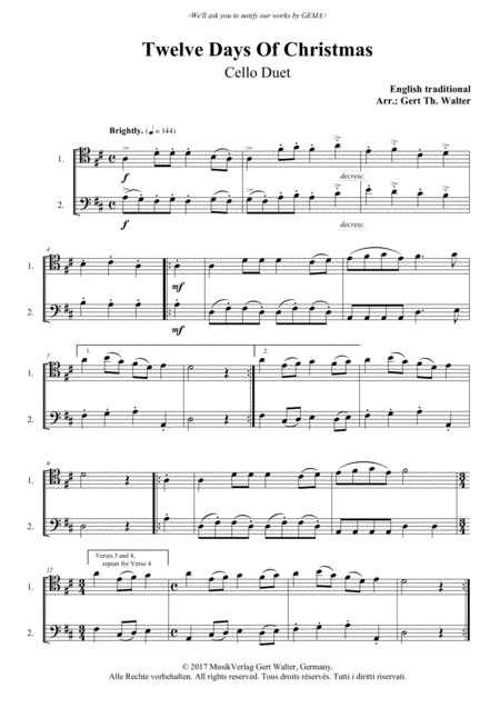 Praise Him All Ye Little Children Viola Sheet Music