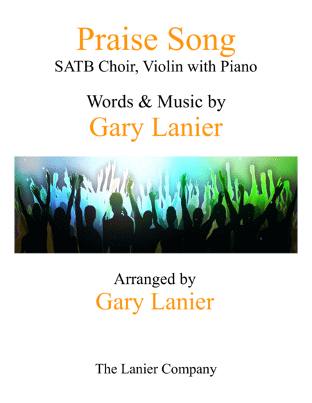 Praise Song Satb Choir Violin With Piano Sheet Music