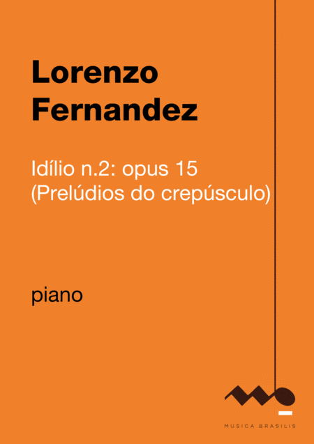 Preldios Do Crepsculo N 2 Idlio Sheet Music