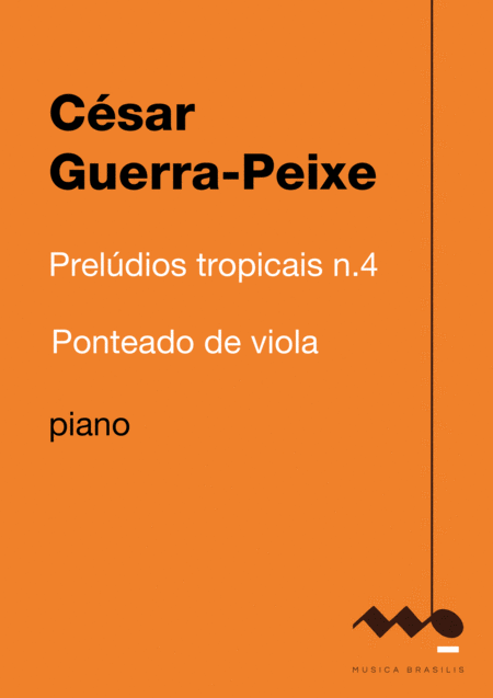 Preldios Tropicais N 4 Sheet Music