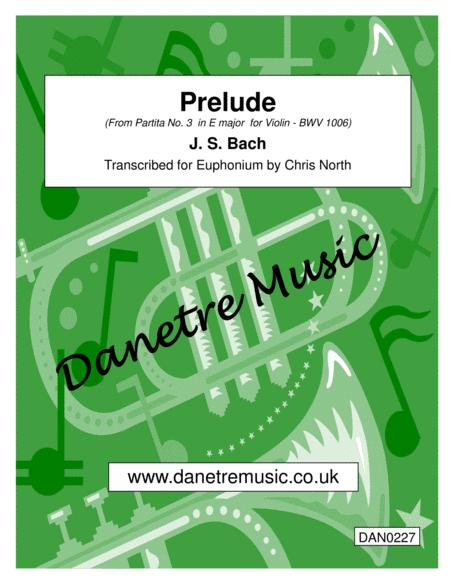 Free Sheet Music Prelude Euphonium