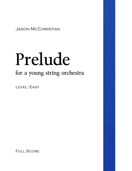 Prelude For A Young String Orchestra Sheet Music