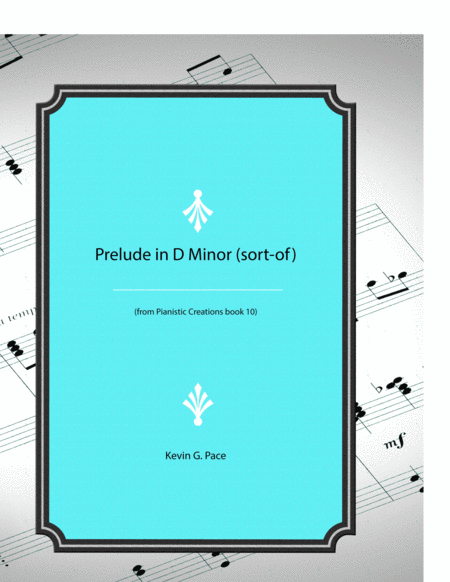 Prelude In D Minor Sort Of Sheet Music