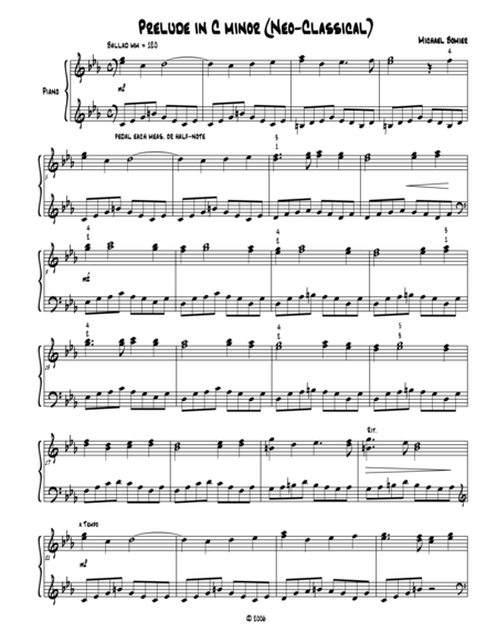 Prelude No 2 In C Minor From 24 Preludes Sheet Music