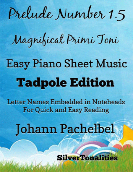 Prelude Number 1 5 Magnificat Primi Toni Easy Piano Sheet Music Sheet Music