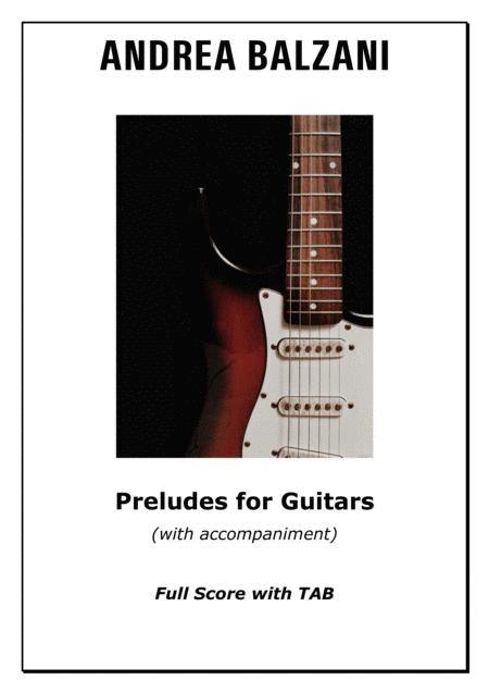 Preludes For Guitars With Accompaniment Sheet Music