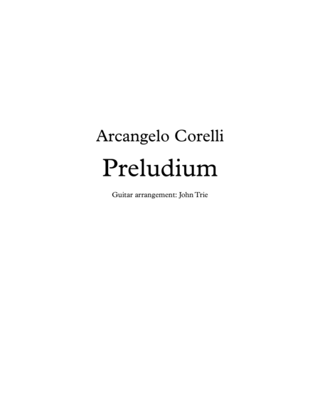 Free Sheet Music Preludium Acp001