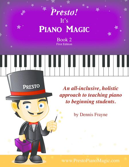 Free Sheet Music Presto Its Piano Magic Book 2