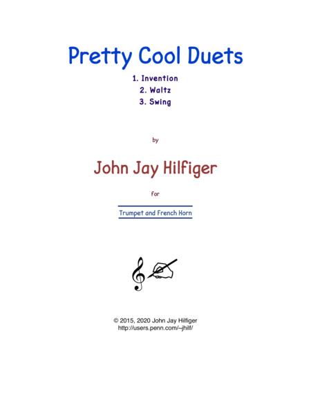Free Sheet Music Pretty Cool Duets For Trumpet And French Horn