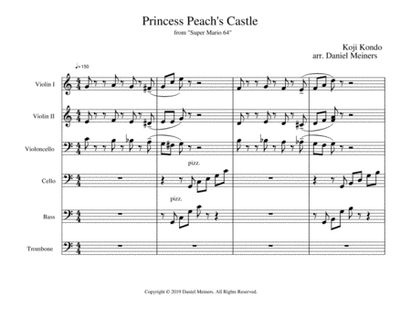 Princess Peachs Castle Sheet Music