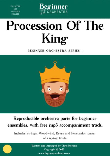 Procession Of The King Sheet Music