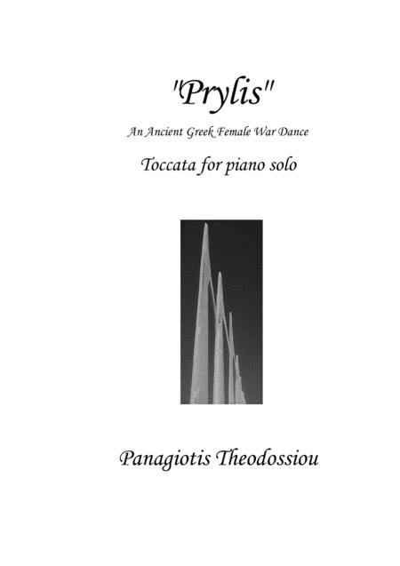 Prylis Toccata For Piano Solo Sheet Music