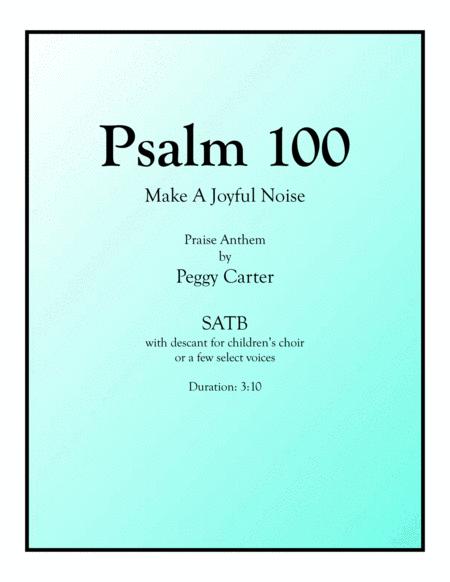 Psalm 100 Make A Joyful Noise Sheet Music