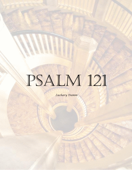 Psalm 121 Organ Sheet Music